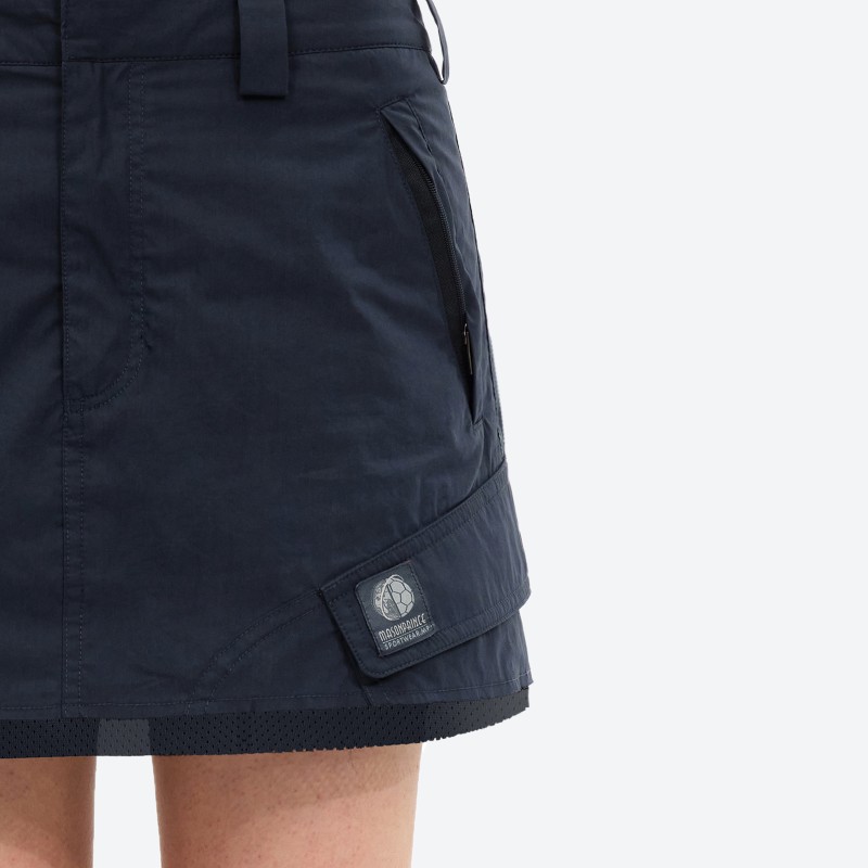 Multi-Pocket Cargo Skirt